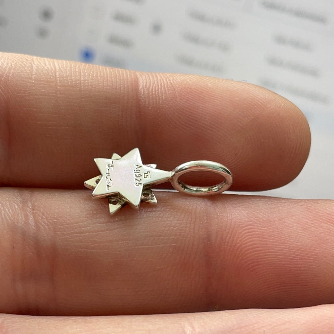 Genuine Thomas Glam and Soul Pave Beautiful Sparkle Star Pendant