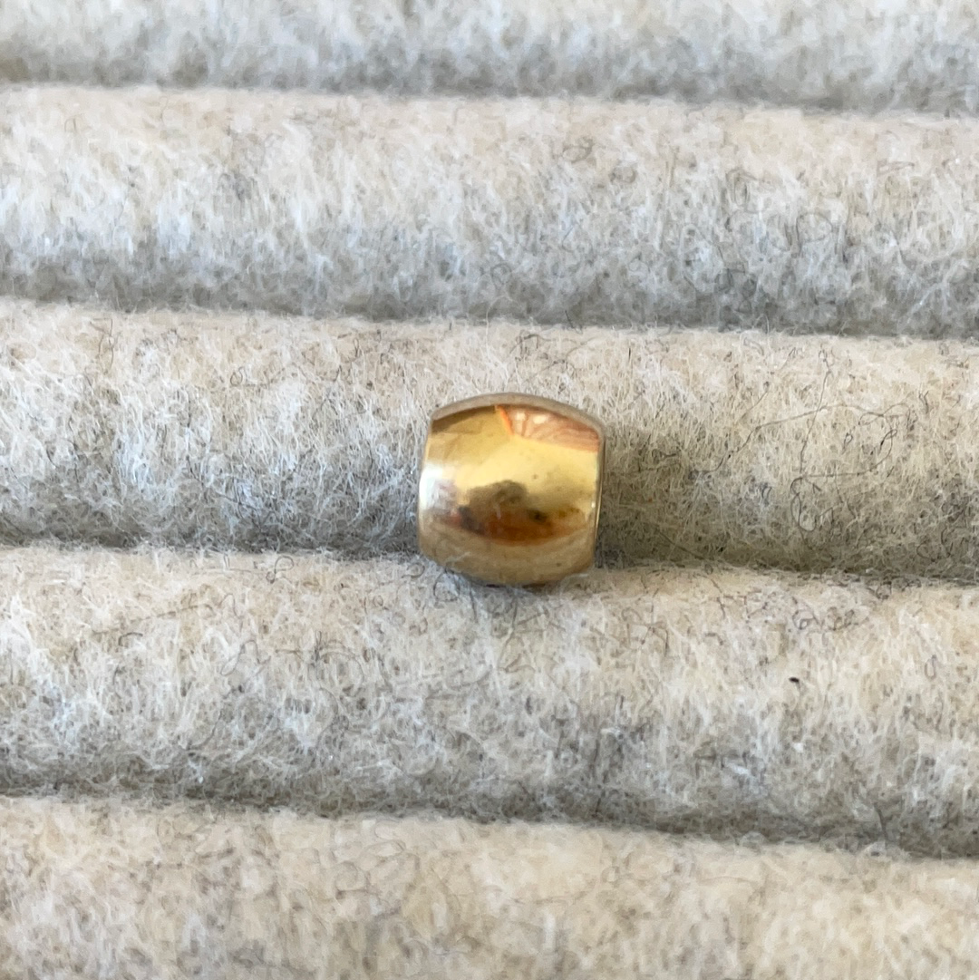 Solid Gold (9ct) unbranded Charm Plain Spacer