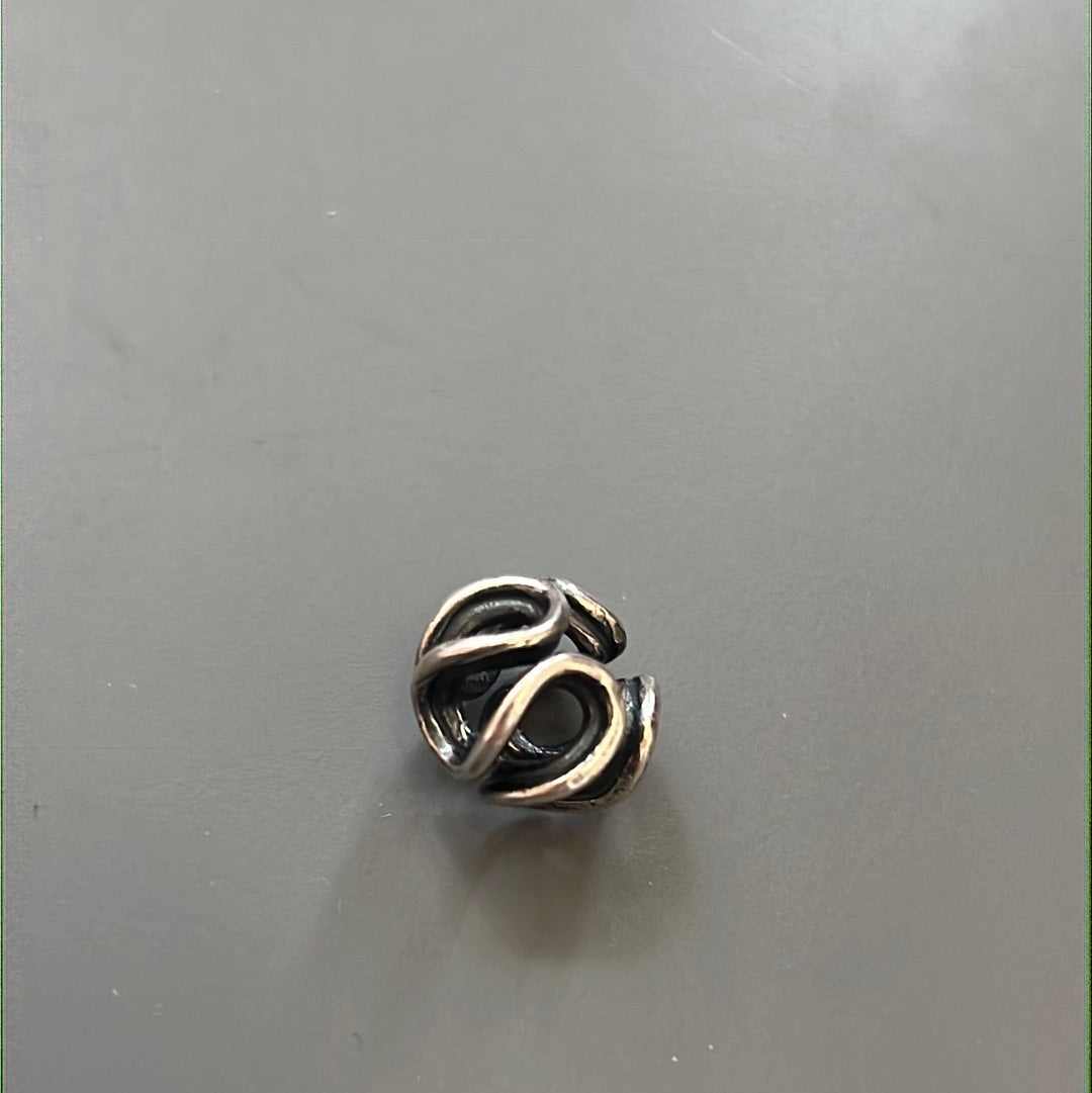 Genuine Trollbeads Wavey Line Openwork Retired Charm