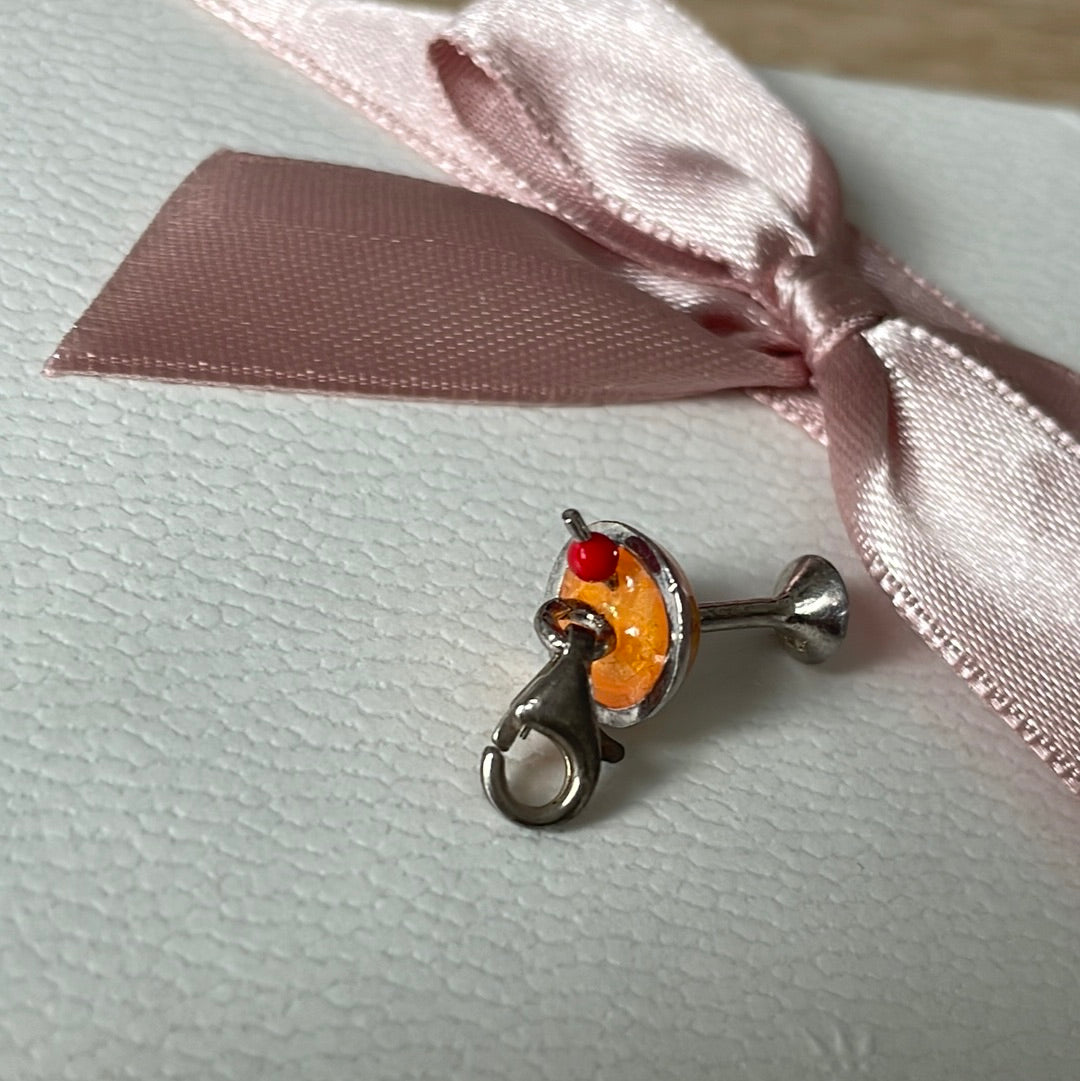 Thomas Sabo Enamel Cocktail Clip Charm