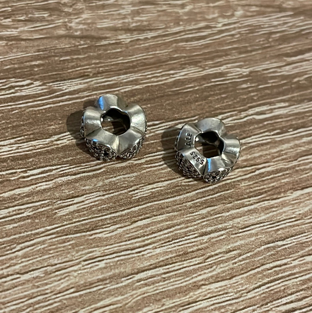 Genuine Pandora Cascading Glamour Pave Clear Stone Spacer x1