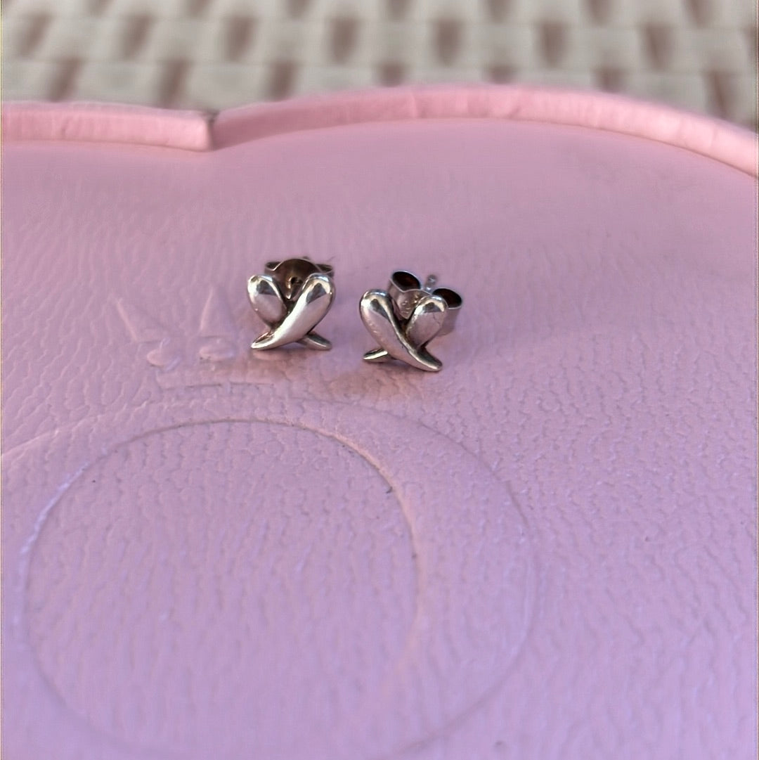 Links of London Sterling Silver Little Crosses X Earrings