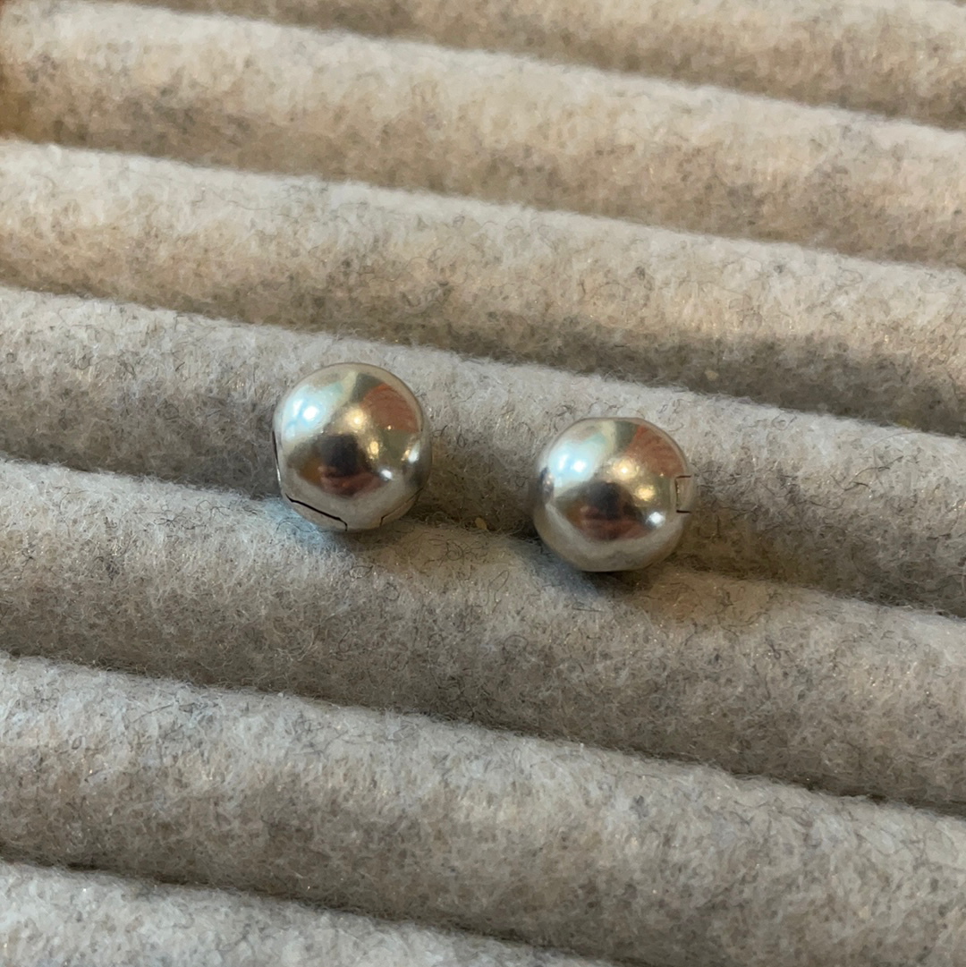 Genuine Pandora Plain Silver Ball Pandora Clips