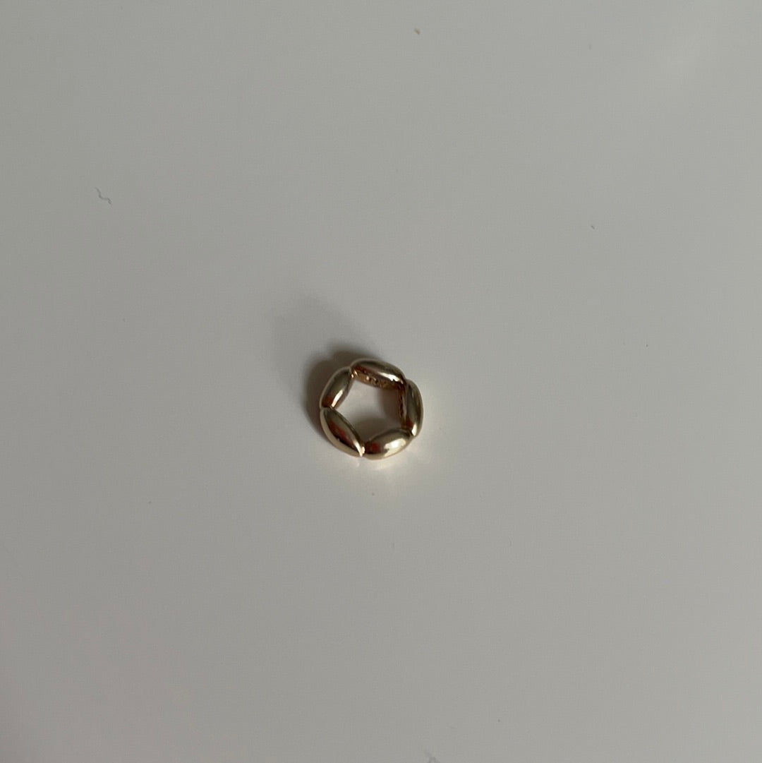Genuine Pandora Solid 14ct Gold Rice Spacer Charm HTF