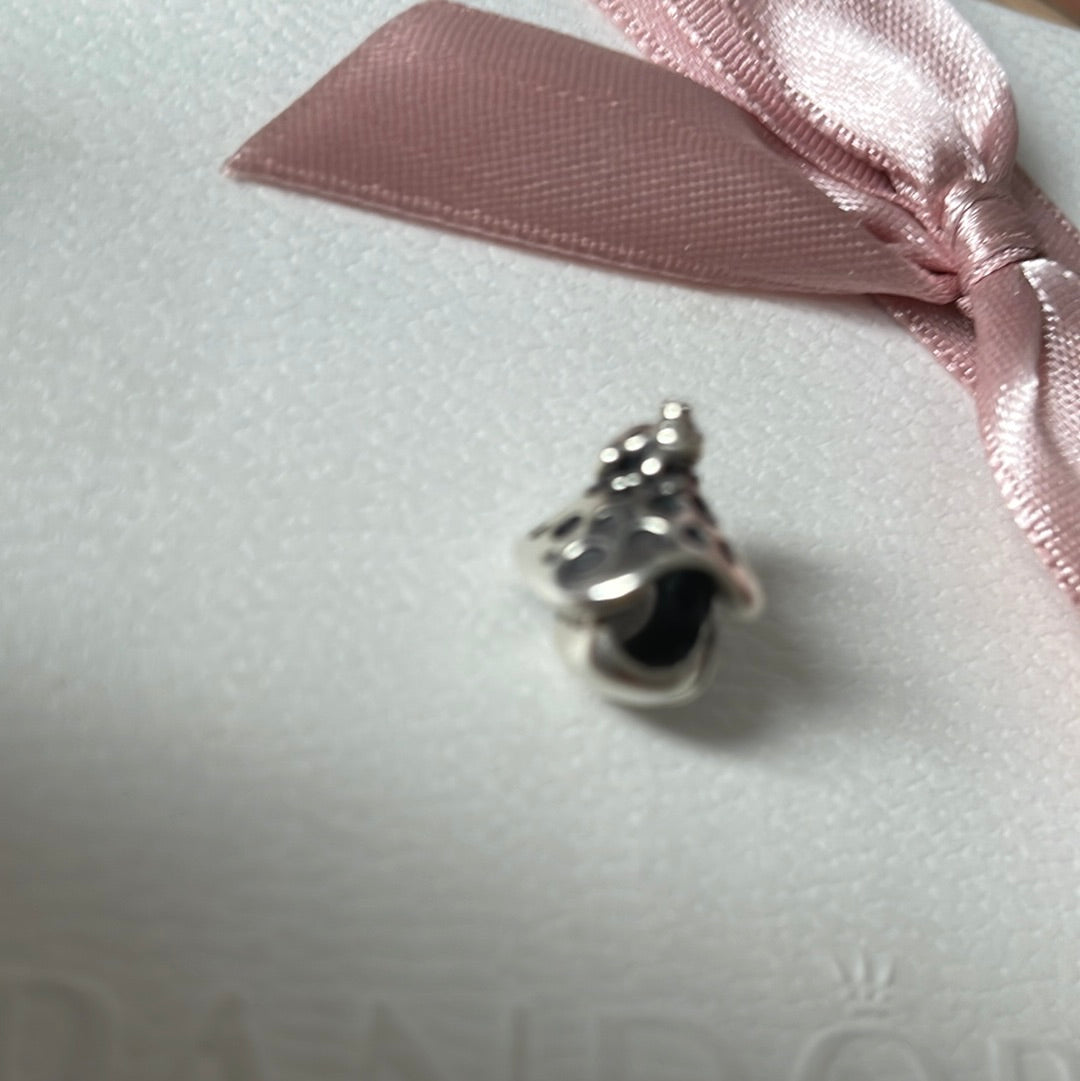 Genuine Pandora Woodland Mushroom Frog Charm
