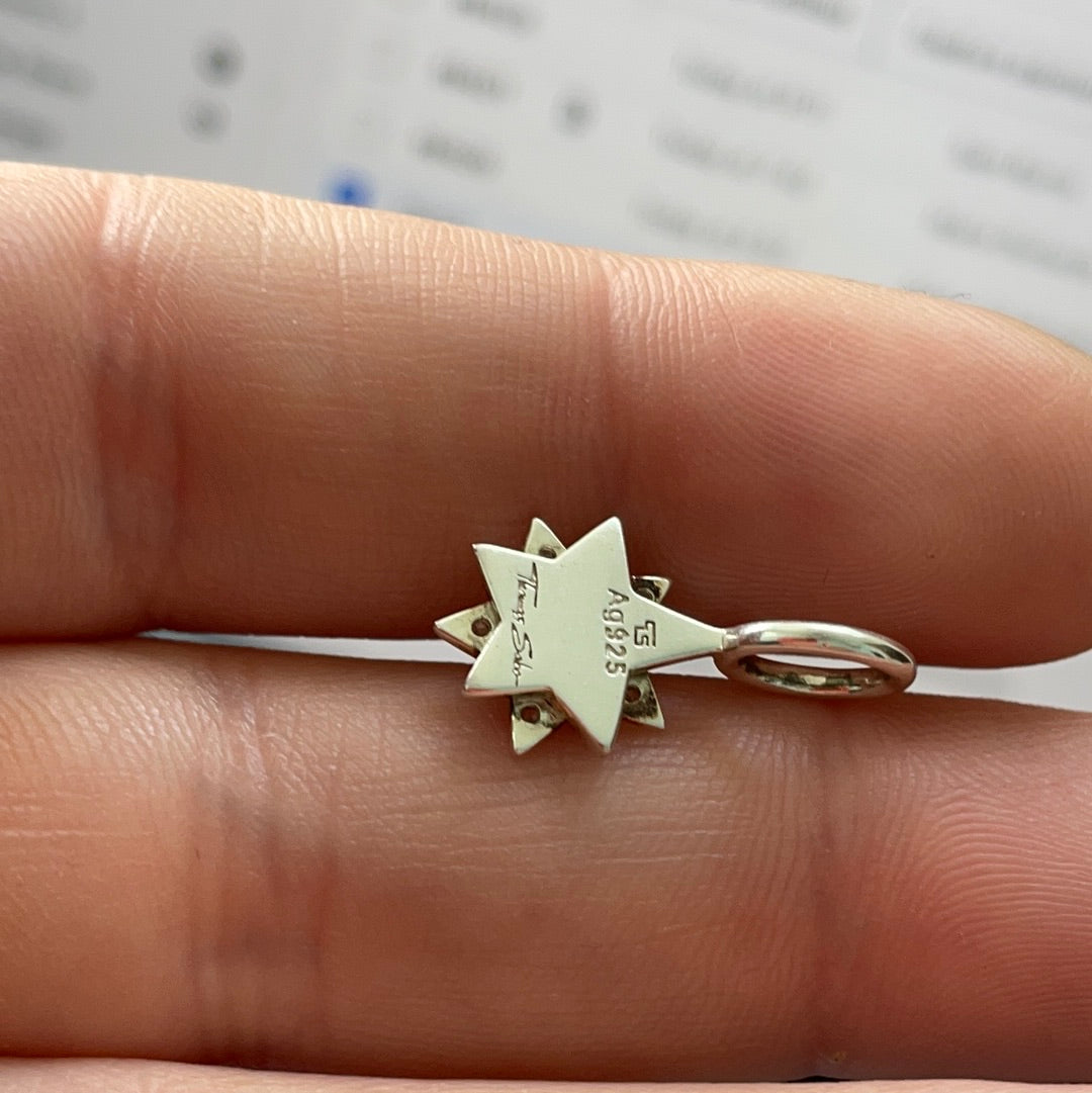 Genuine Thomas Glam and Soul Pave Beautiful Sparkle Star Pendant