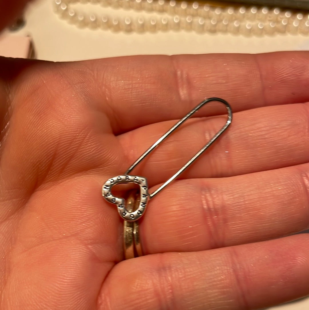 Genuine Pandora ME I Safety Pin Badge