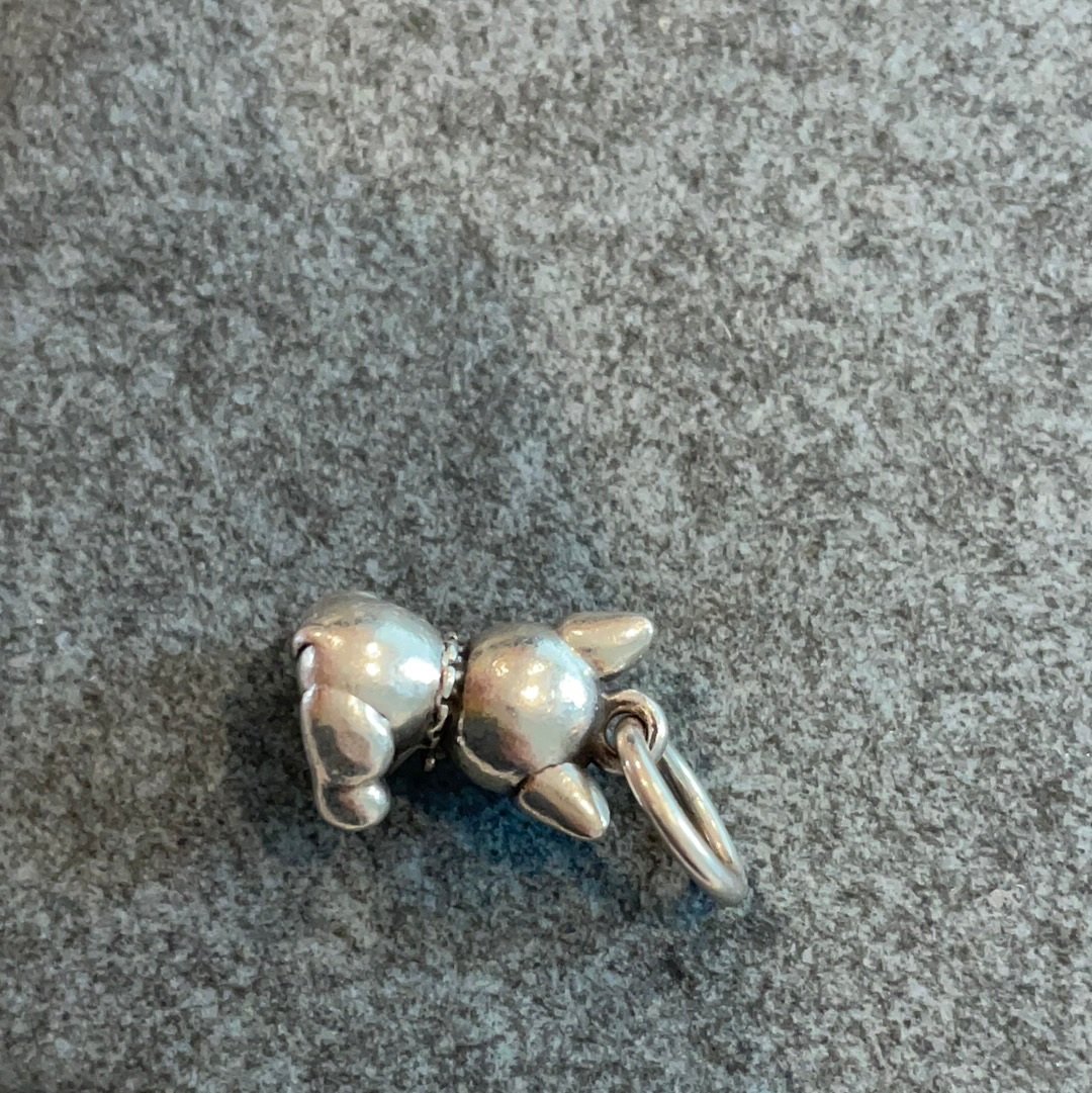 Genuine Pandora Bulldog Dog Puppy Dangle