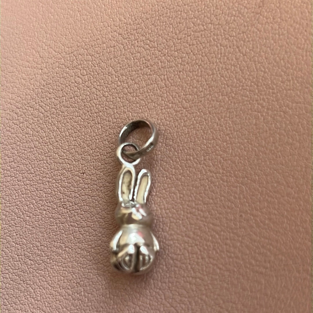 Genuine Links of London Enamel Bunny Rabbit Animal Charm