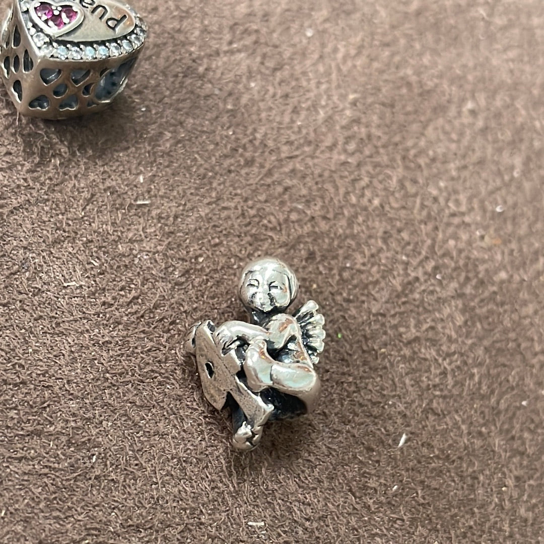 Genuine Trollbeads Angel Cherub Number 4 Charm