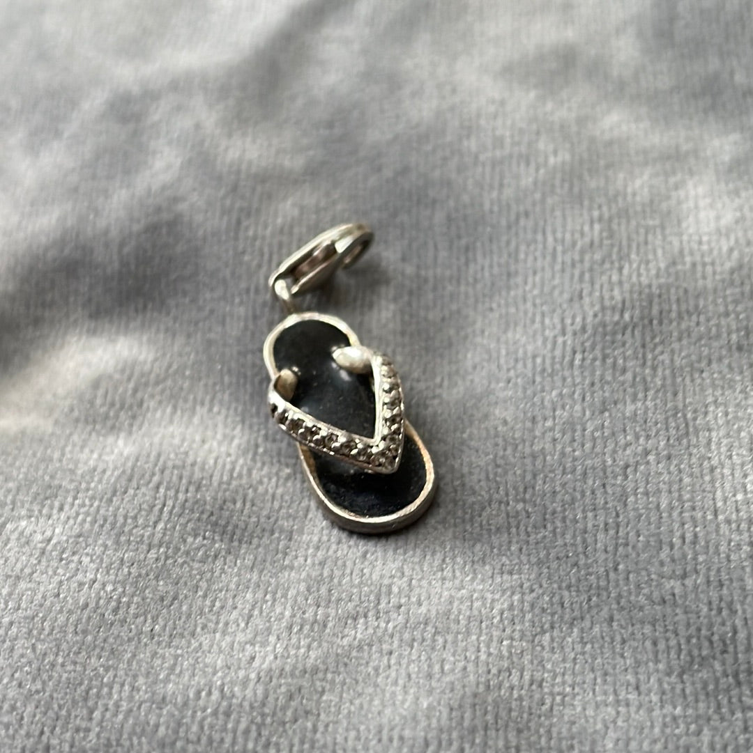 Thomas Sabo Flip Flop Summer Enamel Clip Dangle
