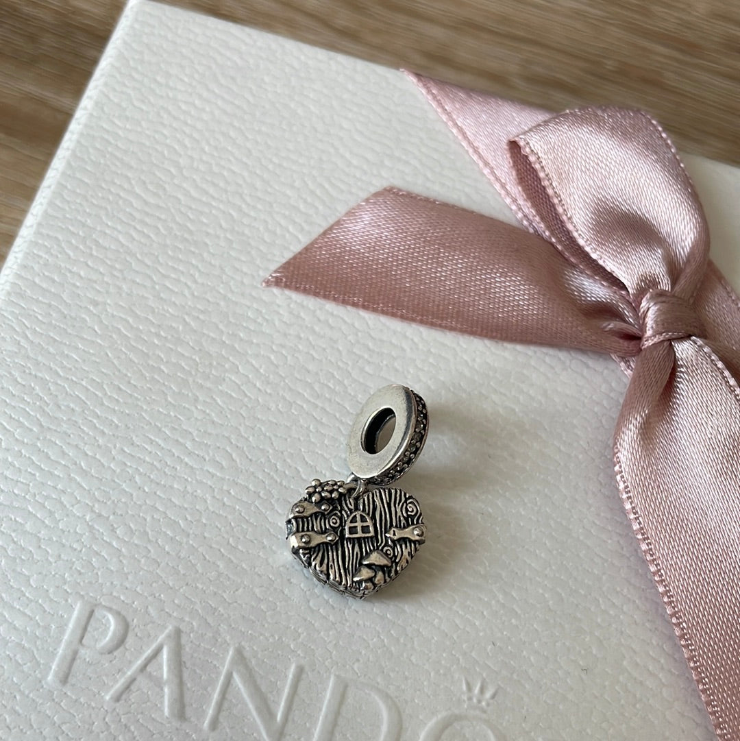 Genuine Pandora Home Sweet Heart House Charm Home Dangle