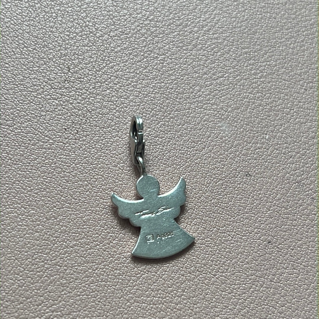 Genuine Thomas Sabo Sterling Silver Dangle Angel Charm