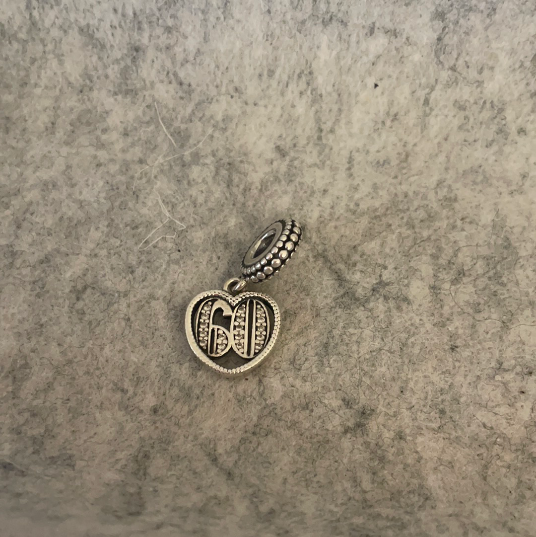 Genuine Pandora 60th Birthday Gift Present Charm