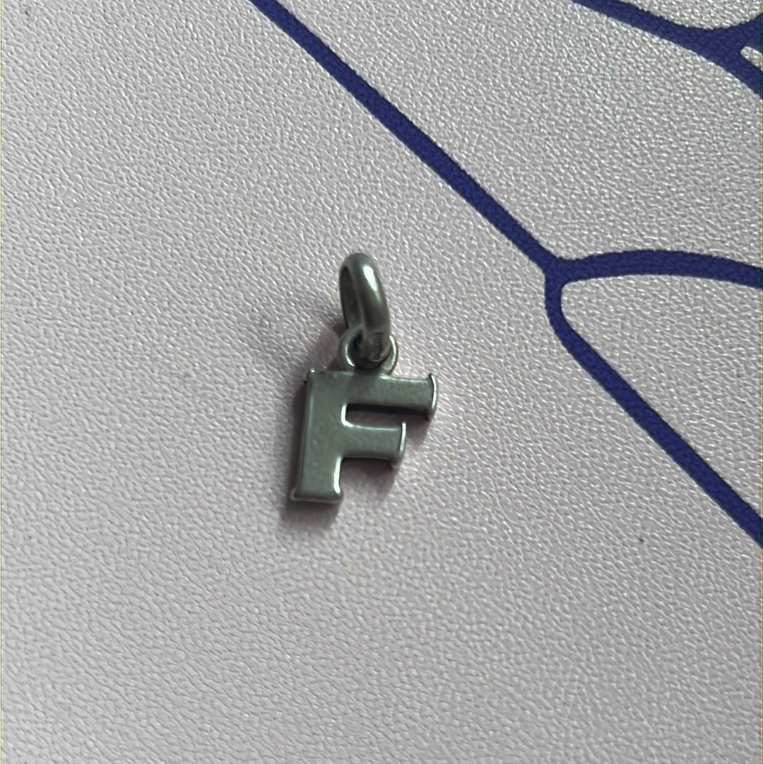 Genuine Links of London Letter F Dangle Charm
