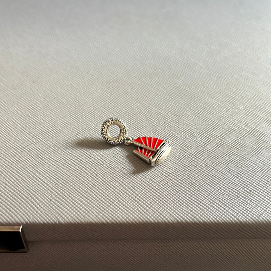 Genuine Pandora RARE Chinese Junk Ship Boat Travel Dangle Charm HTF
