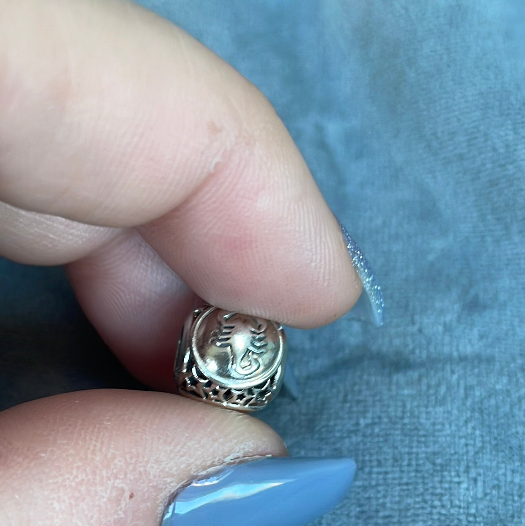 Genuine Pandora Openwork Scorpio Horoscope Charm Zodiac