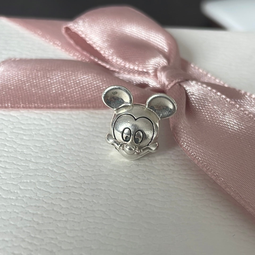 Genuine Pandora Disney Mickey Mouse Plain Face