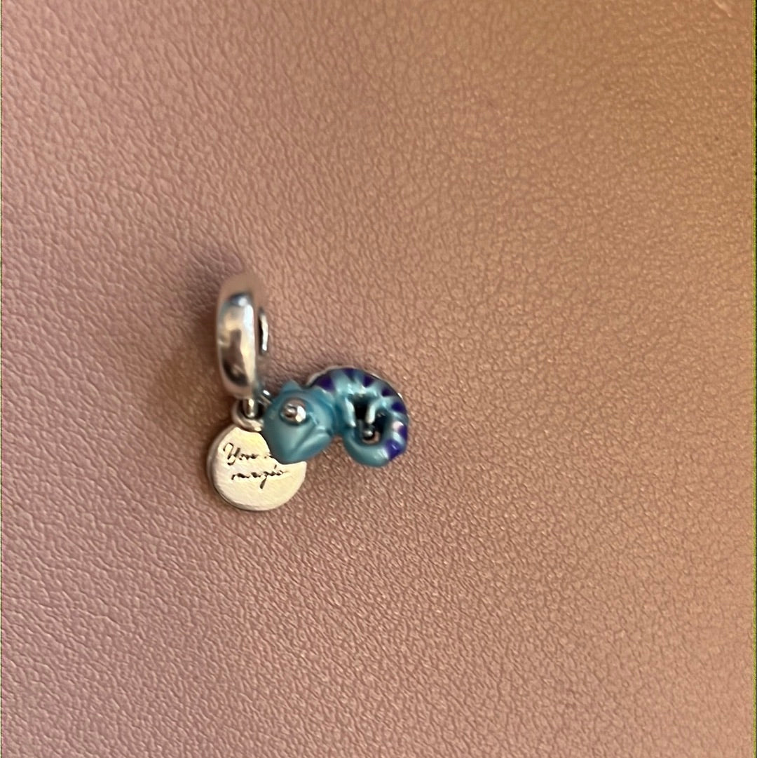 Genuine Pandora Colour - Changing Enamel Chameleon Dangle Charm