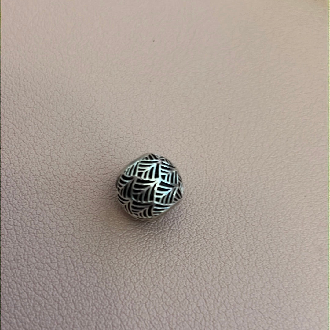 Genuine Pandora Tropicana Palm Tree Leaf Openwork Charm