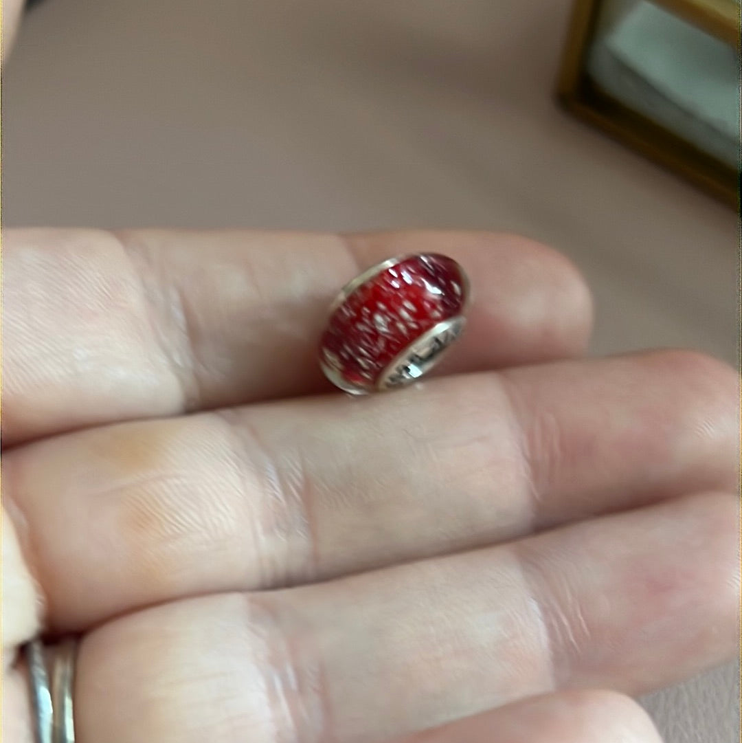 Genuine Pandora Disney Snow White Murano Charm