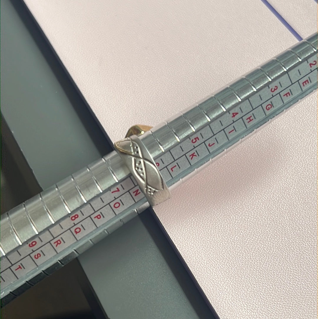 Genuine Juvite Aries Ring Size 53