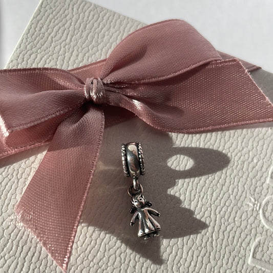 Genuine Pandora Little Girl Daughter Grand-Daughter Dangle Charm