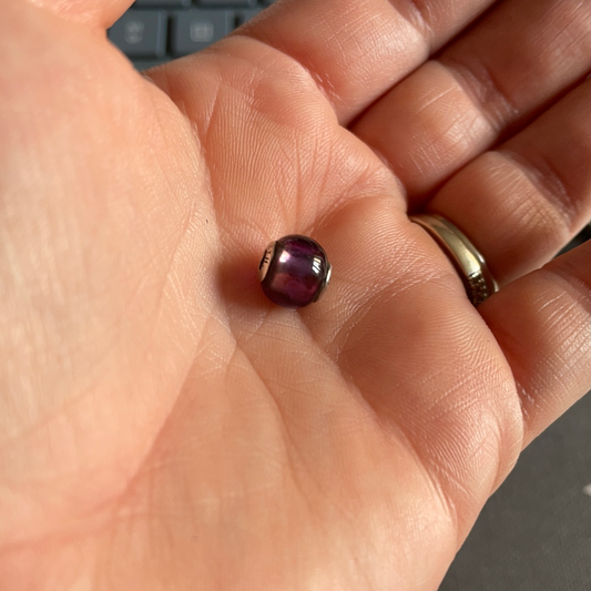 Genuine Pandora Essence Me Gem Stone Purple Faith Charm