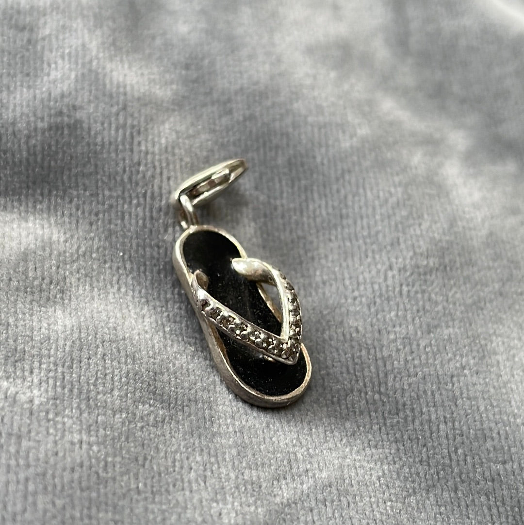 Thomas Sabo Flip Flop Summer Enamel Clip Dangle