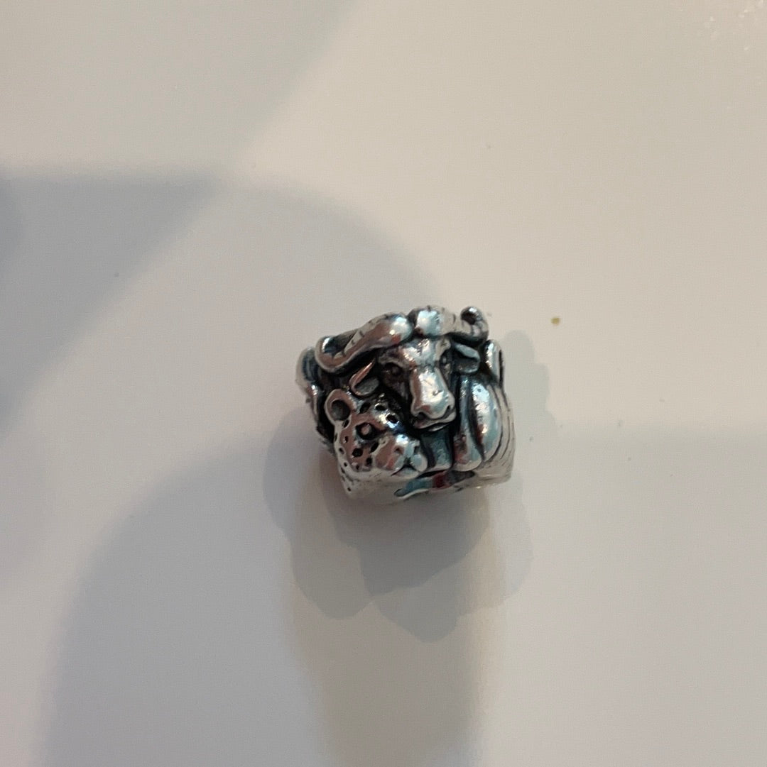 Genuine Pandora Safari Charm The Big 5 Charm HTF Animal