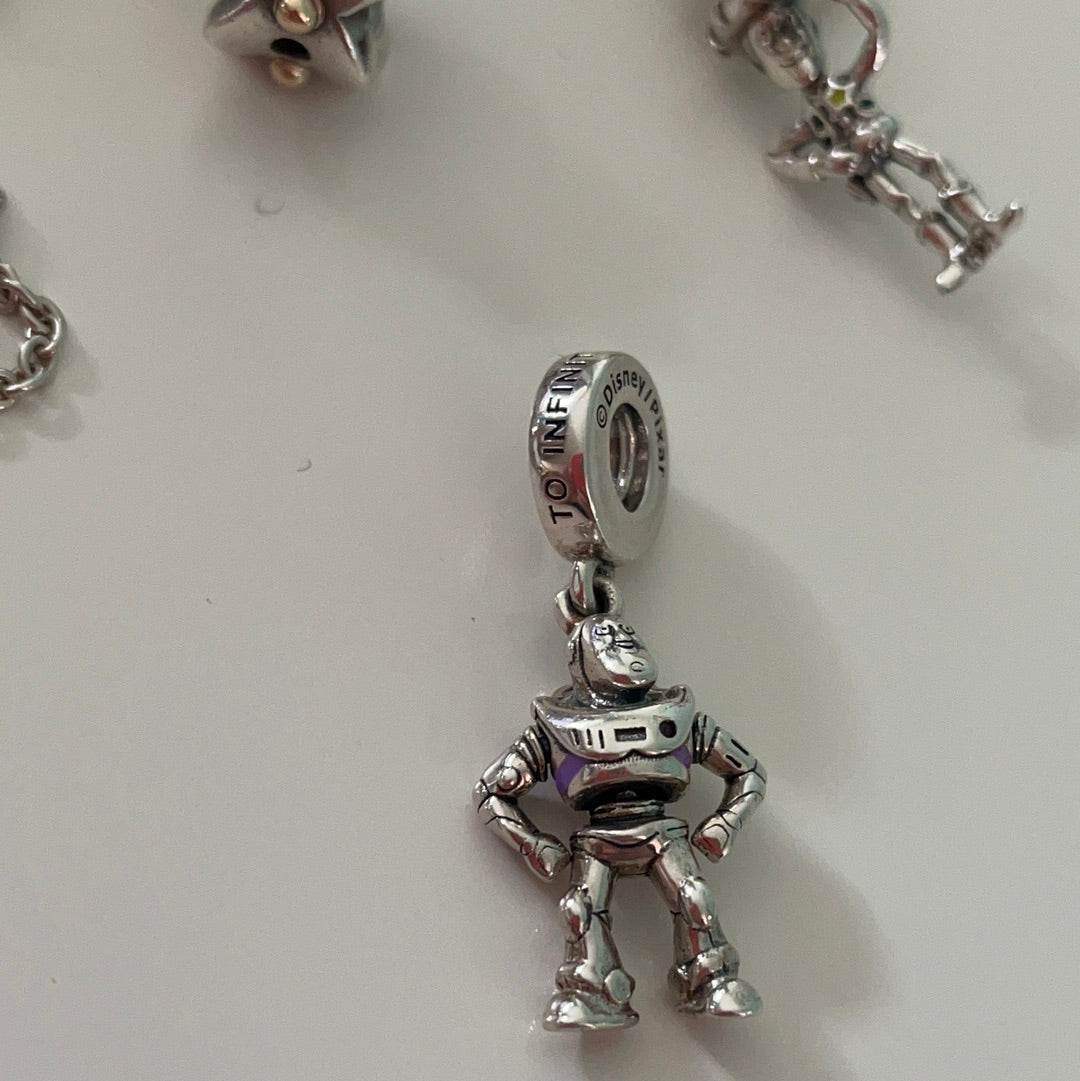 Genuine Pandora Disney Pixar Buzz Lightyear Dangle Charm