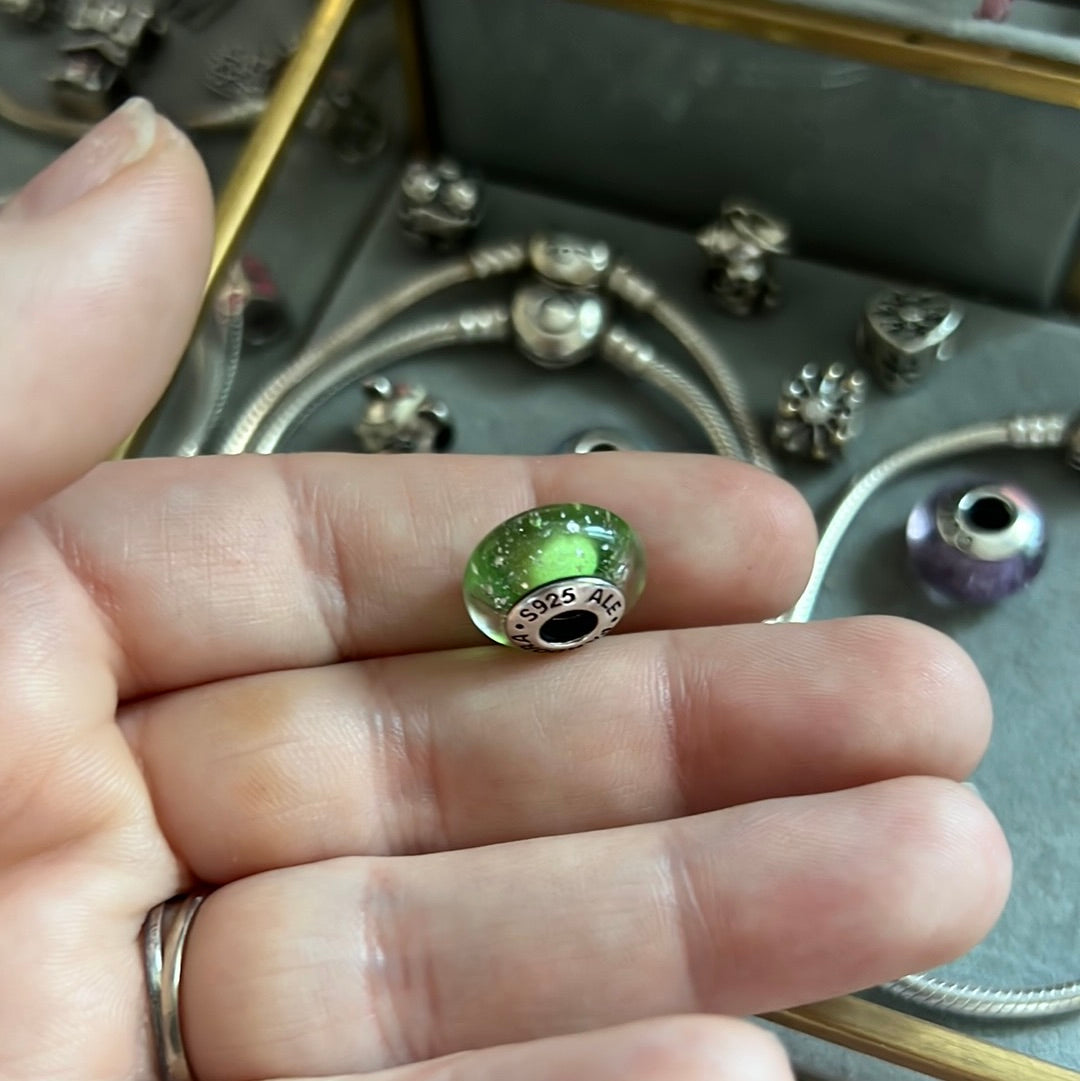 Genuine Pandora Disney Princess Murano Tinkerbell