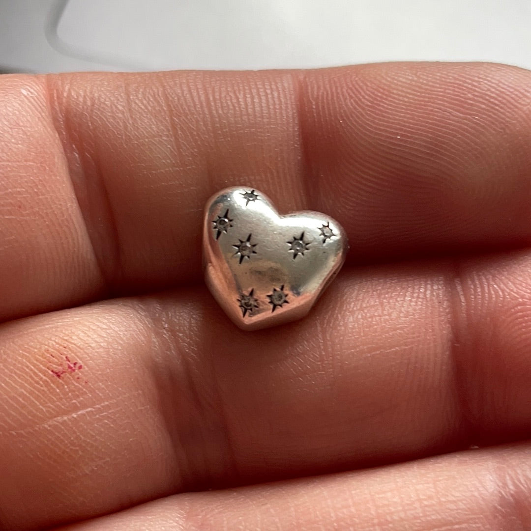 Genuine Pandora Disney Pave Heart 'Be Magical' Charm