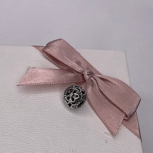 Genuine Pandora Large Flower Openwork Charm