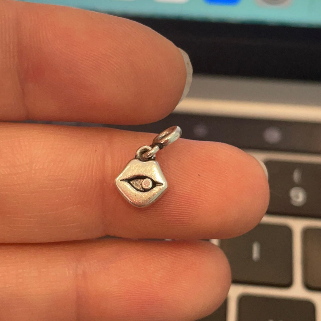 Genuine Pandora Me Essence Lips with CZ Charm
