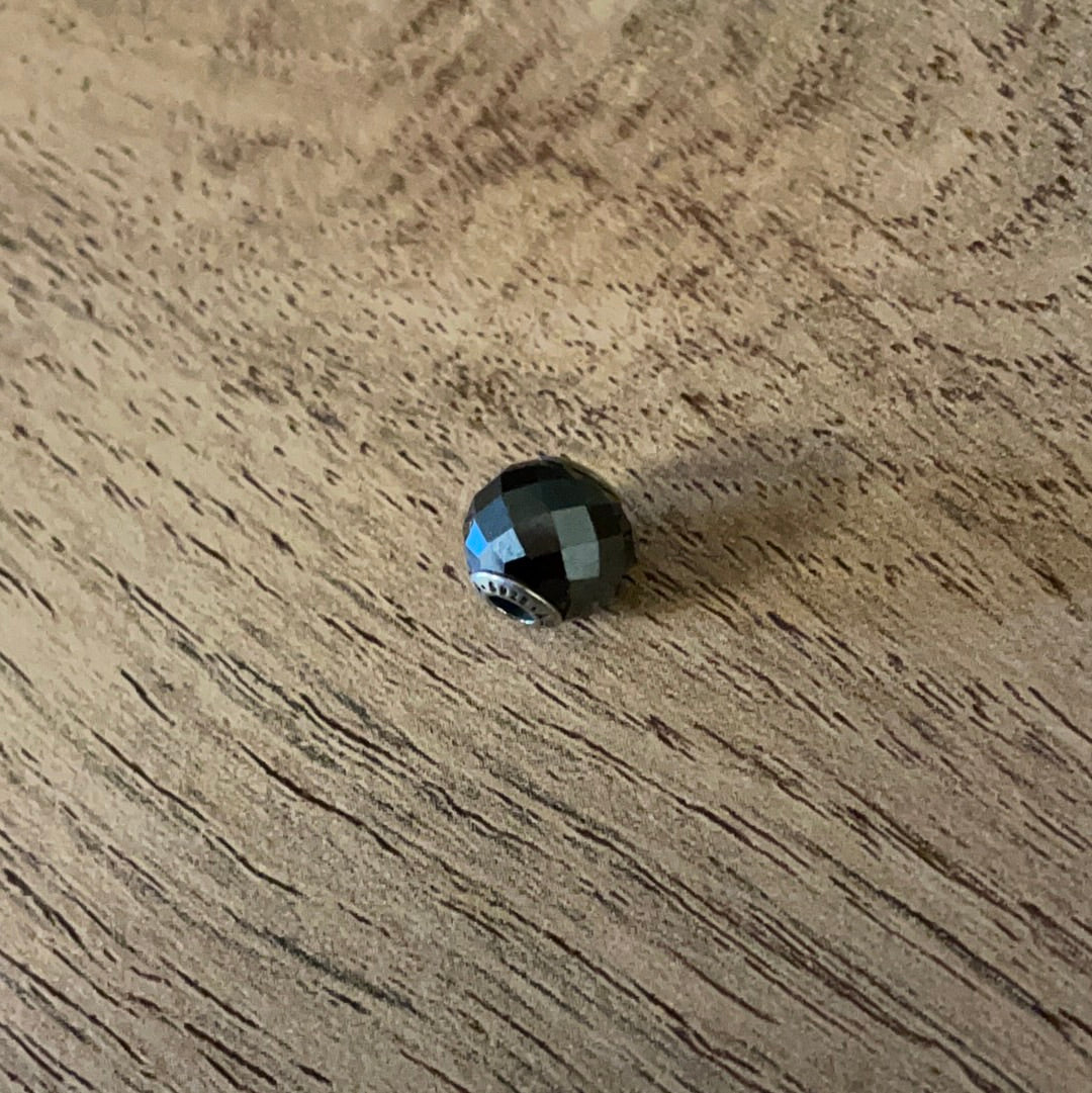 Genuine Pandora Essence Courage Grey Hematite RARE HTF