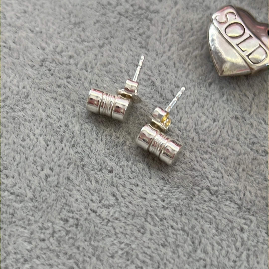Genuine Links of London Barrel Earrings