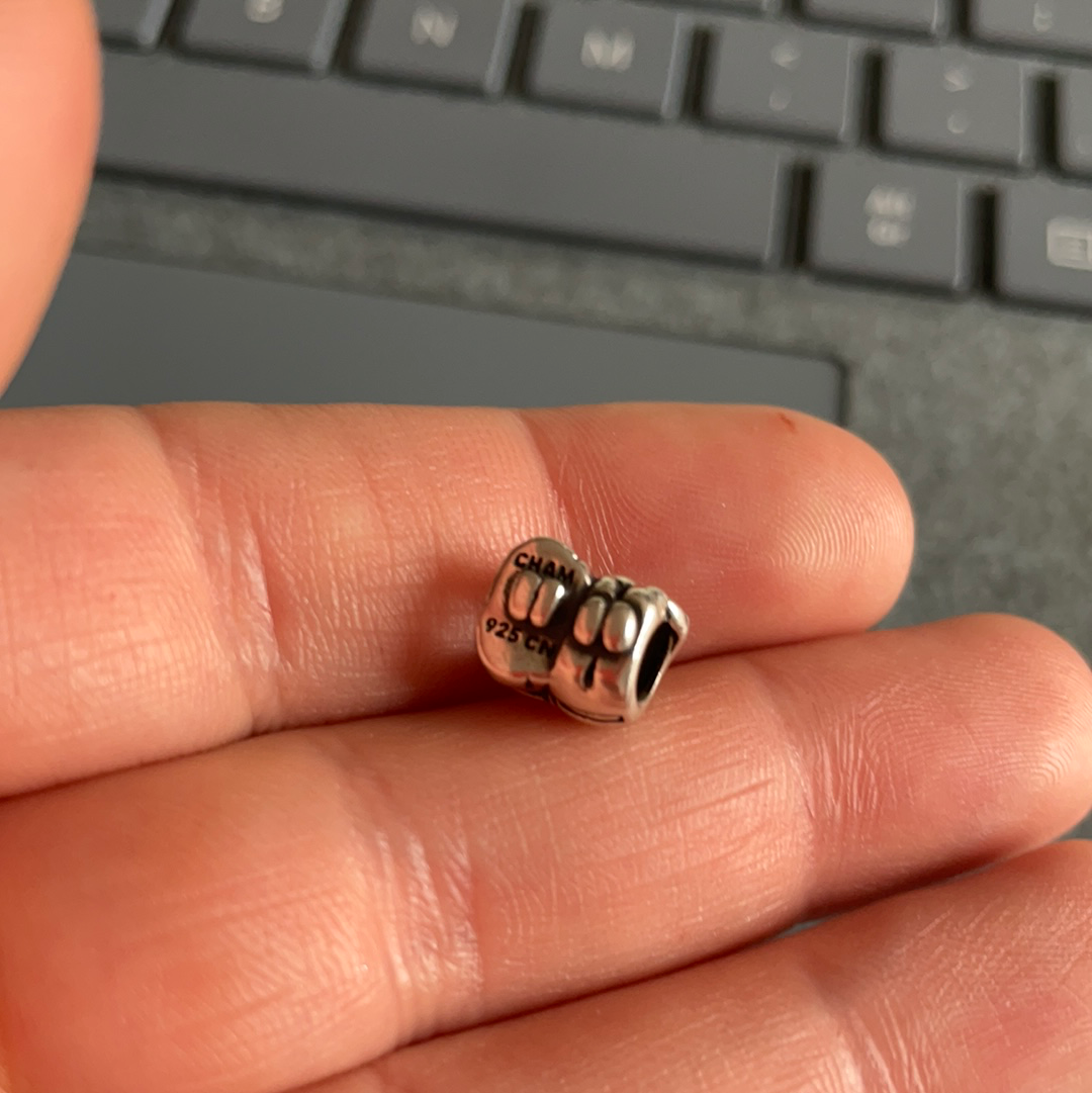 Genuine Chamilia Little Girl and Boy Charm Daughter/ Son Twins Grandchild Charm