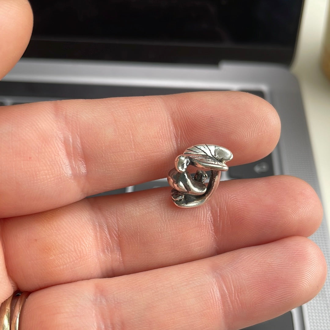 Genuine Trollbeads Duck Duckling Under a Lear Charm
