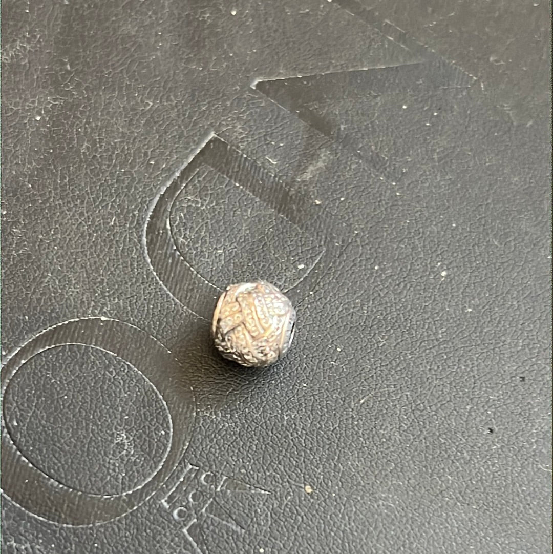 Genuine Pandora Friendship Pave Basket Weave Essence Charm