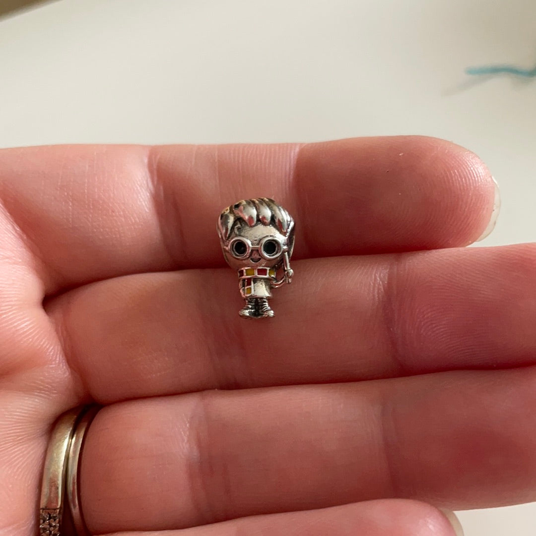 Genuine Pandora Harry Potter Charm Enamel Scarf