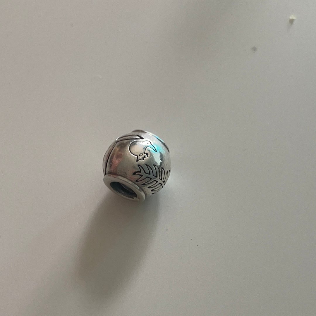 Genuine Pandora travel to New Zealand Kiwi Bird Charm VERY RARE