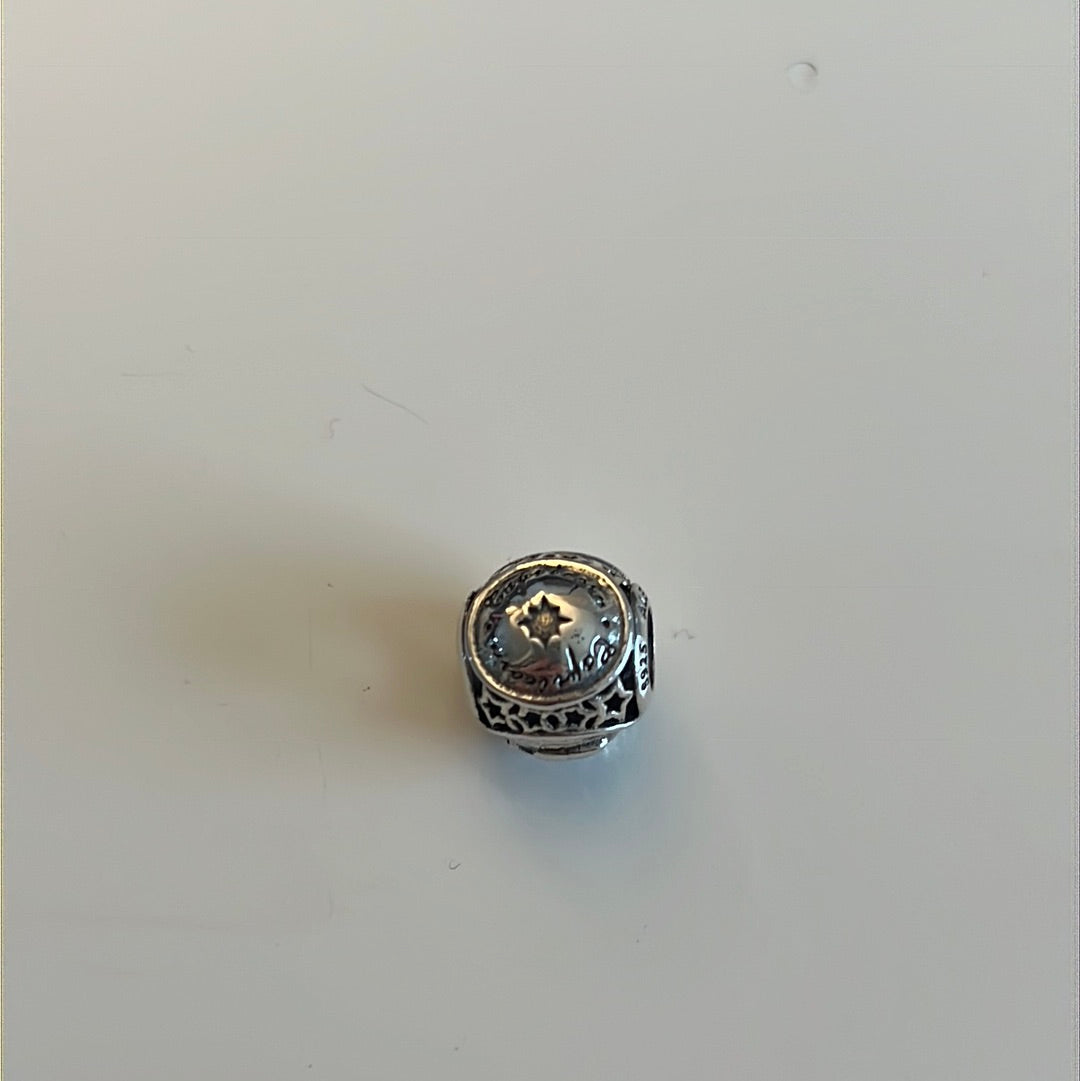 Genuine Pandora Sparkling Capricorn Charm Horoscope