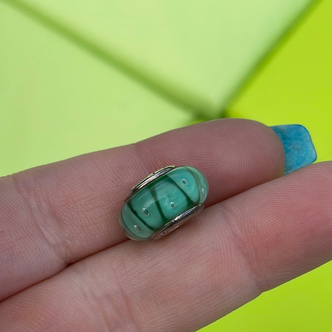 Genuine Gnoce Green Bubble Charm BN