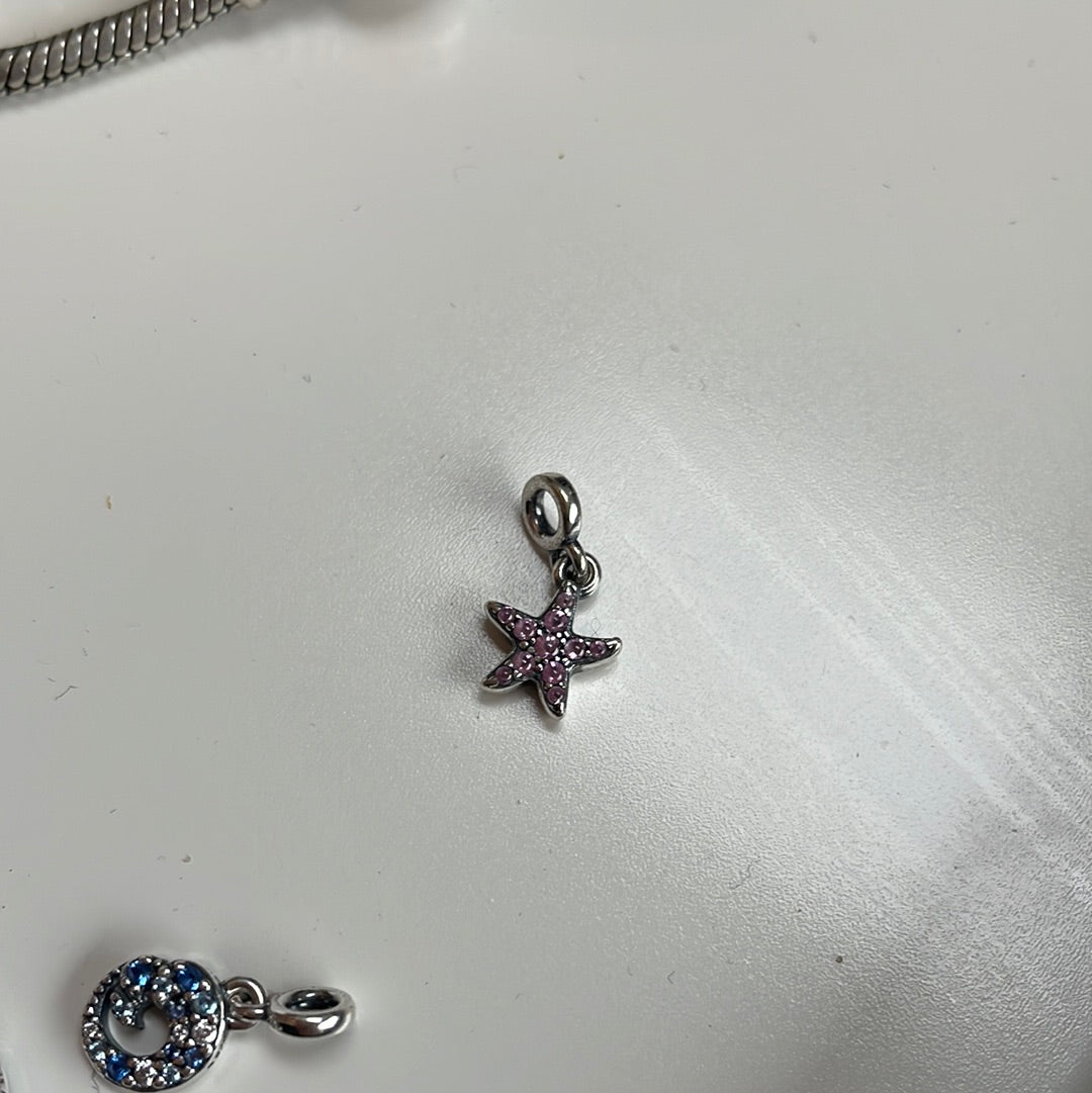 Genuine Pandora Me Essence Pave Starfish Charm