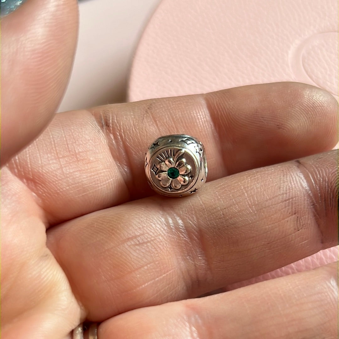 Genuine Pandora Lucky Charm Ladybird, Horseshoe and Clover