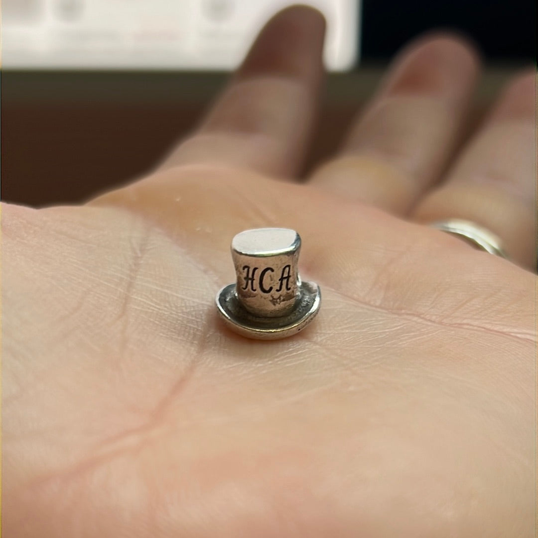 Genuine Pandora Hans Christian Andersen 200 Years Hat RARE HTF Charm