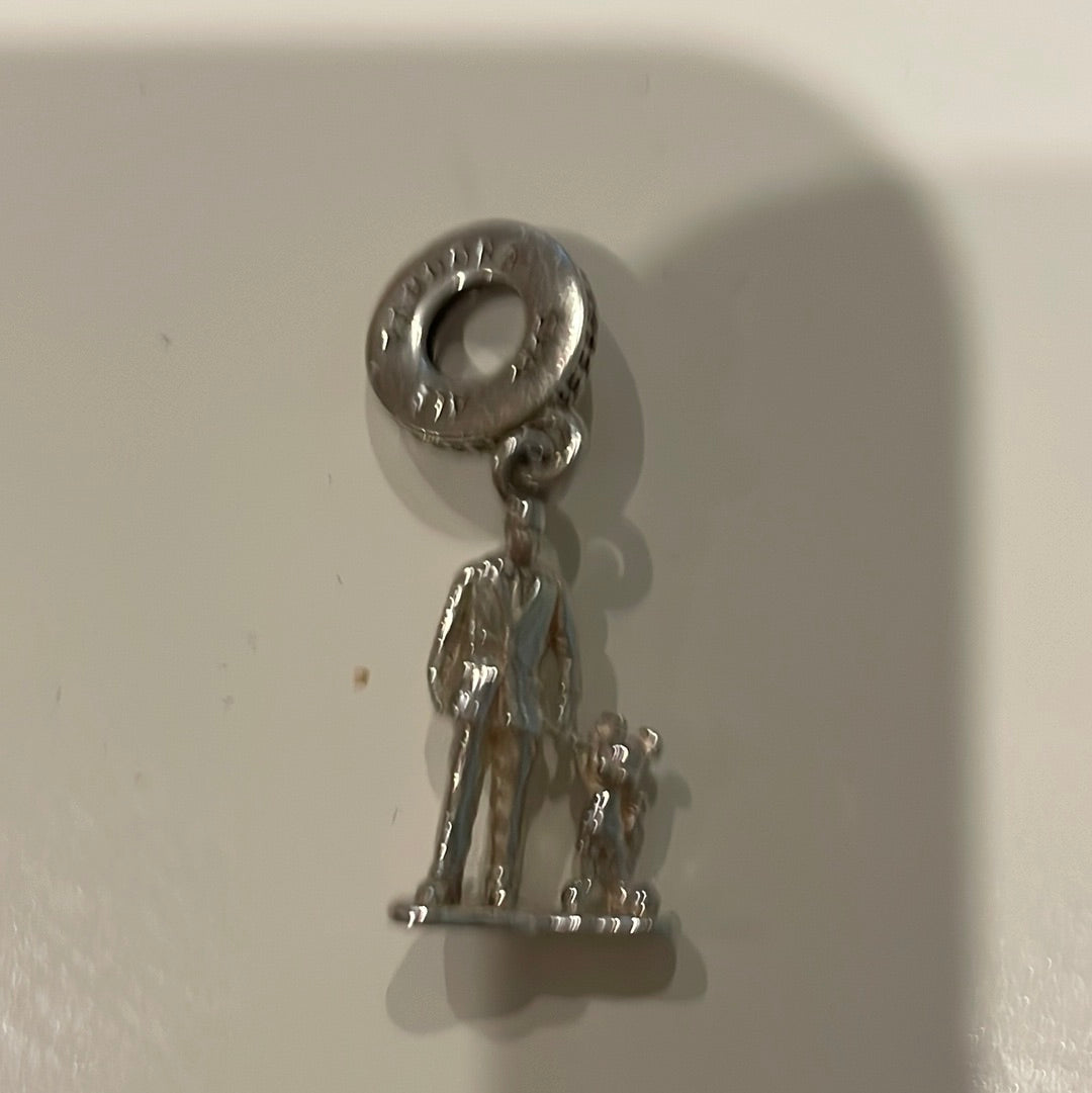 Genuine Pandora Disney Walt Disney and Mickey Mouse Dangle Charm