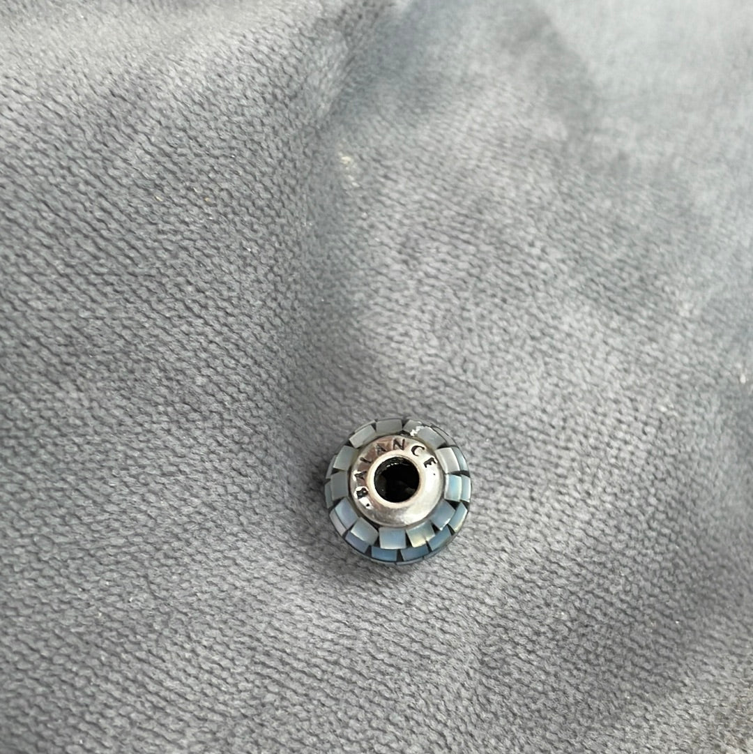 Genuine Pandora Essence Balance Iridescent Mosaic Charm