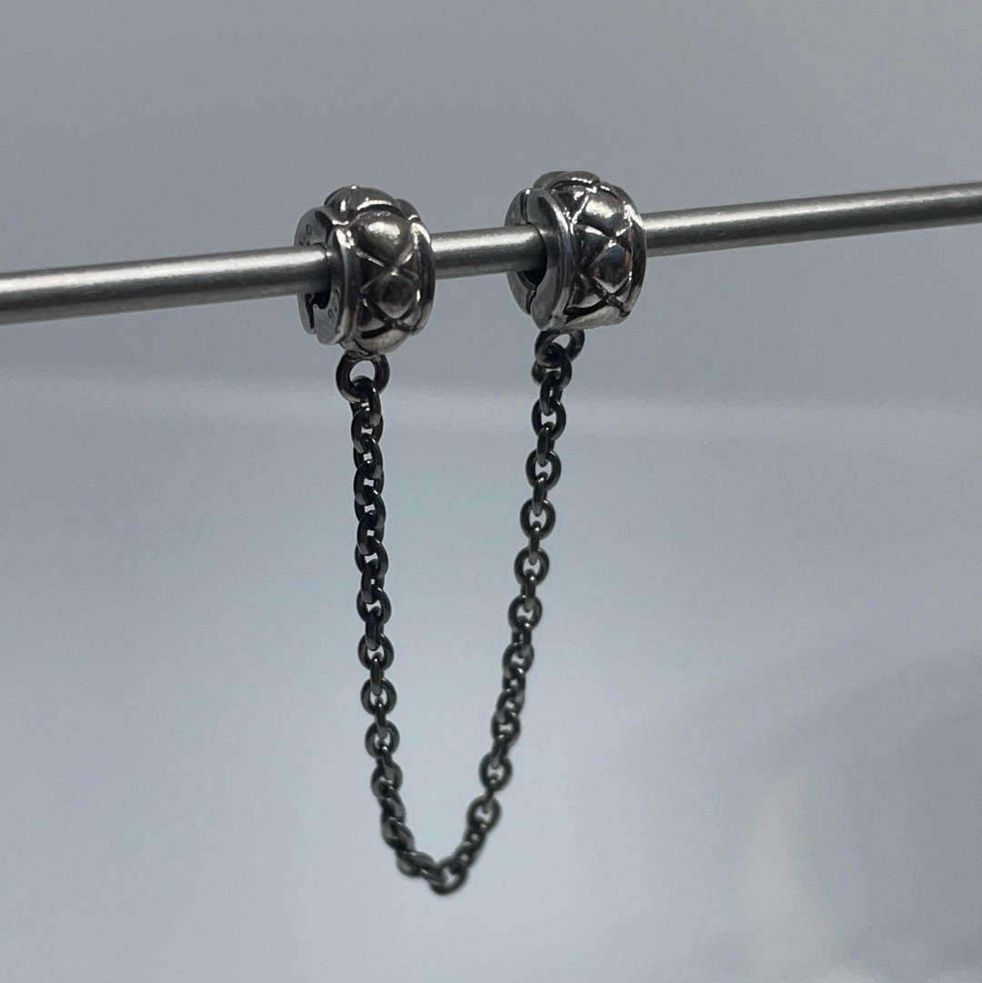 Genuine Chamilia Silver Clip Safety Chain